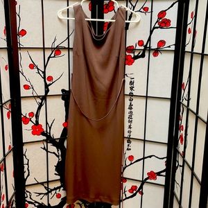 Sleeveless Brown Country Road Dress size 4